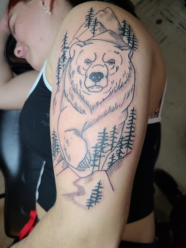 Explore queen of hearts tattoo ideas, creative tattoo ideas in Meadville, available at Lucky Lucys Tattoo and Art Studio