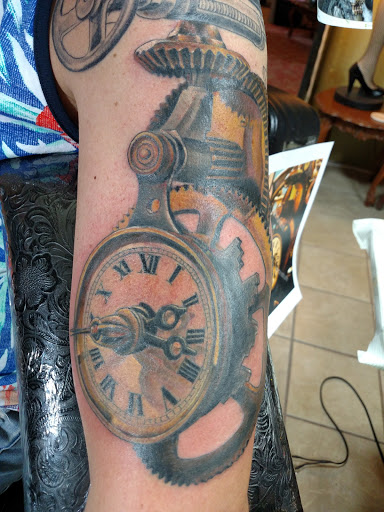 Explore tattoo ideas about music, creative tattoo ideas in Las Cruces, available at Camino Tattoo Studio & Art Gallery