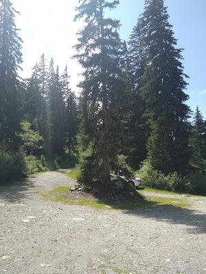 Parking des Sapins à Hauteluce