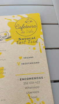 Cafeteira da Vila à Vila do Conde menu