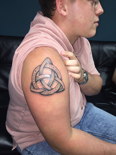 Explore feminine half sleeve tattoo ideas, creative tattoo ideas in Omaha, available at A New Creation Tattoo