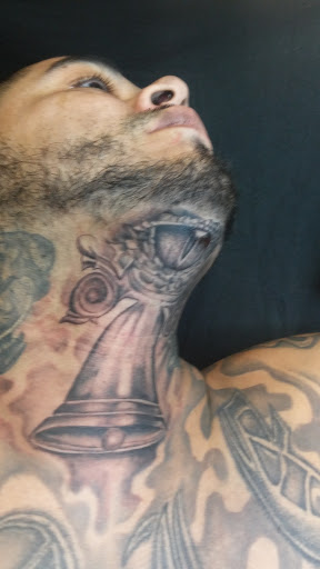 Explore mimikyu tattoo ideas, creative tattoo ideas in Houston, available at Orlandos Tattoo Studio