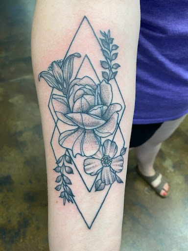 Explore sinner tattoo ideas, creative tattoo ideas in Minneapolis, available at Scottish Rose Tattoo