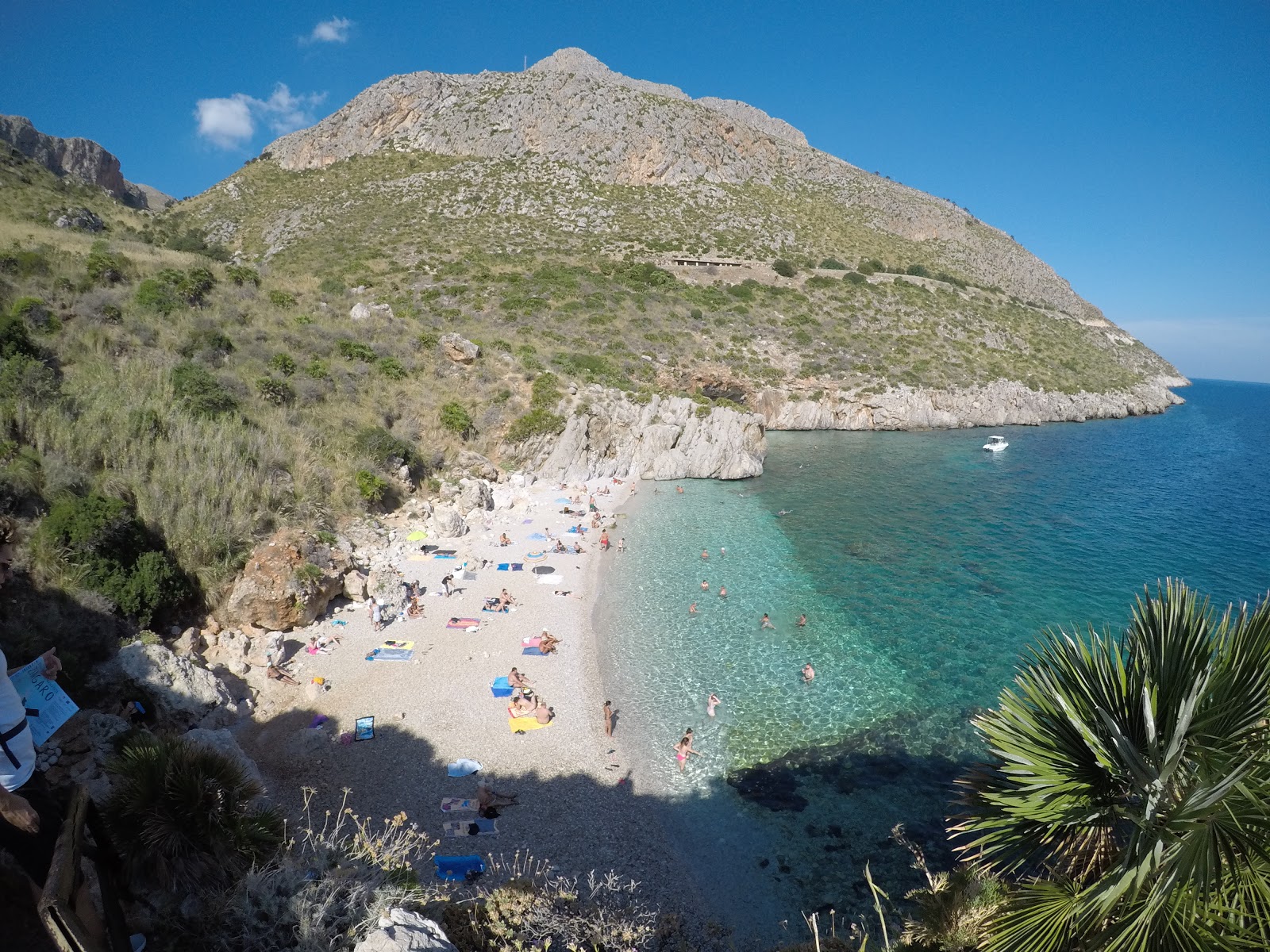 Foto de Praia do Zingaro e sua bela paisagem