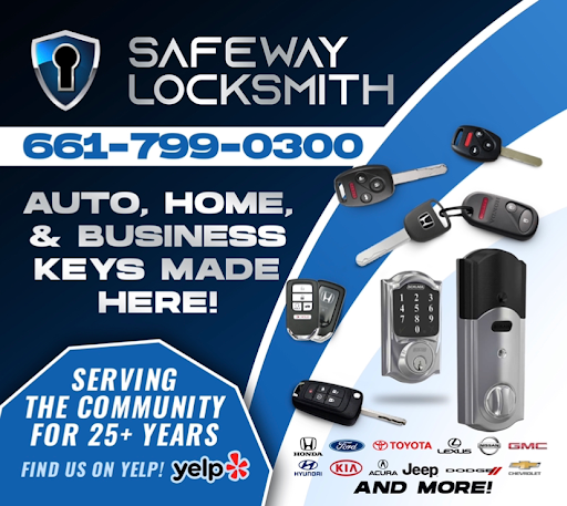 Locksmith «Safeway Locksmith», reviews and photos, 27049 1/2 McBean Pkwy, Valencia, CA 91355, USA