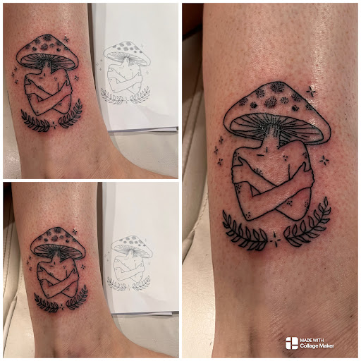 Explore map tattoo ideas, creative tattoo ideas in Bloomsburg, available at Tuccis Tattoo & Piercings Studio