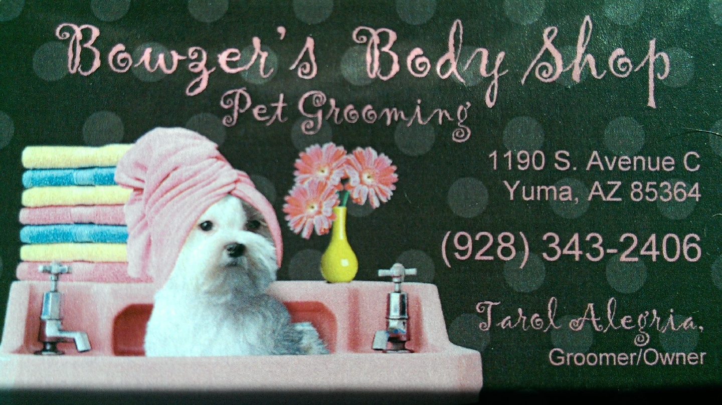 Bowzer's Body Shop Pet Grooming