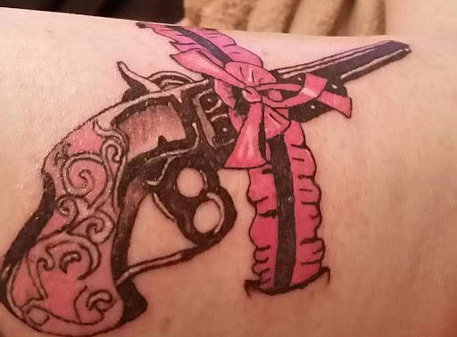 Explore pyramid tattoo ideas, creative tattoo ideas in Davis, available at SIX GUN SOUND TATTOO