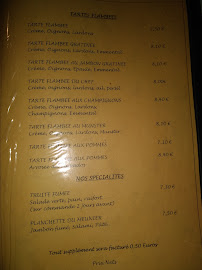 Menu du Auberge du Moulin à Harskirchen