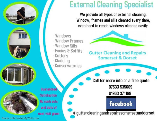 Gutter Cleaning and Repairs Somerset & Dorset - House cleaning service