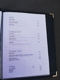Restaurant SUNSET à Berck - menu / carte