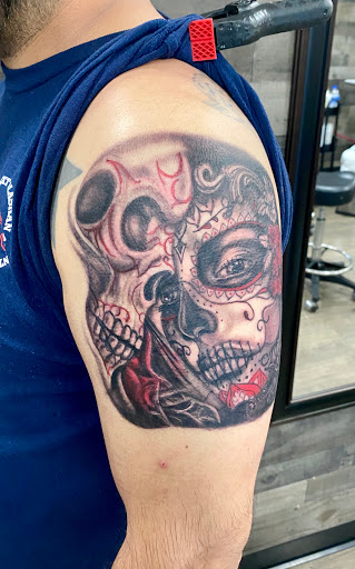 Explore half sleeve ocean tattoo ideas, creative tattoo ideas in Anchorage, available at Unique Ink AK