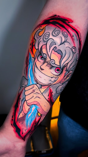 Explore matching tattoo ideas for husband and wife, creative tattoo ideas in Culver City, available at Art Collector Tattoo