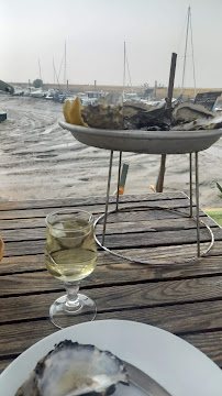 Huître du Bar-restaurant à huîtres Cabane Nacrée - vue panoramique sur le bassin à Andernos-les-Bains - n°11