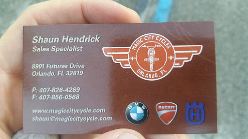 Motorcycle Dealer «Magic City Cycle», reviews and photos, 8901 Futures Dr, Orlando, FL 32819, USA