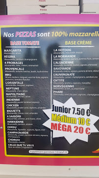 Carte du Cece burger à Agde