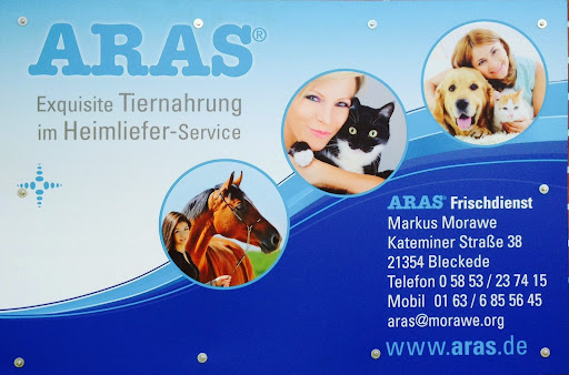 ARAS Frischdienst Morawe Groß- und Einzelhandel mit Tiernahrung und Zubehör unter Bleckede, 