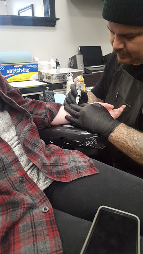 Explore disney thigh tattoo ideas, creative tattoo ideas in Spokane, available at Anchored Art Tattoo