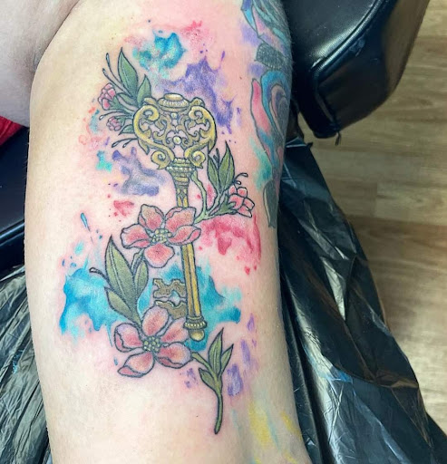 Explore small car tattoo ideas, creative tattoo ideas in Syracuse, available at Goblins Den Tattoo