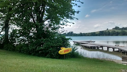 Foto van Strandbad Gebertsham gelegen in een natuurlijk gebied