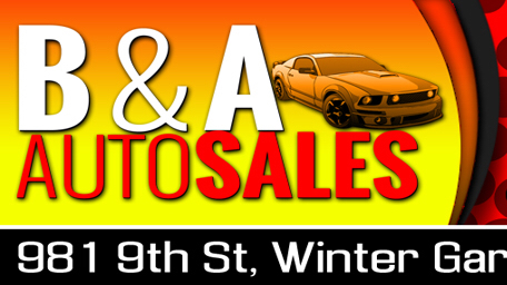 Used Car Dealer «B&A Auto Sales», reviews and photos, 981 9th St, Winter Garden, FL 34787, USA