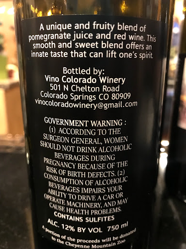 Wine Store «The Sweet Elephant at Vino Colorado Winery», reviews and photos, 2502 W Colorado Ave, Colorado Springs, CO 80904, USA