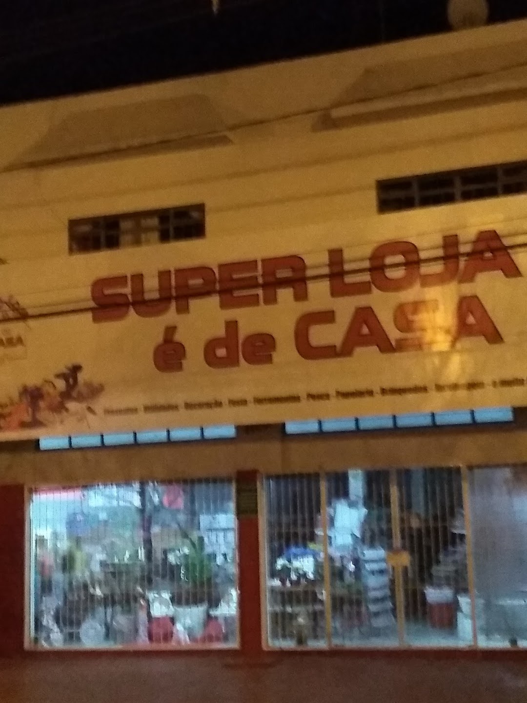 Super loja é de casa