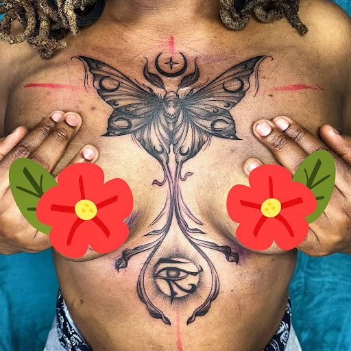 Explore grateful tattoo ideas, creative tattoo ideas in Asheboro, available at Wonderland Tattoo