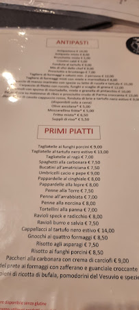 Ristorante Pizzeria Da Fulvio à Gubbio carte