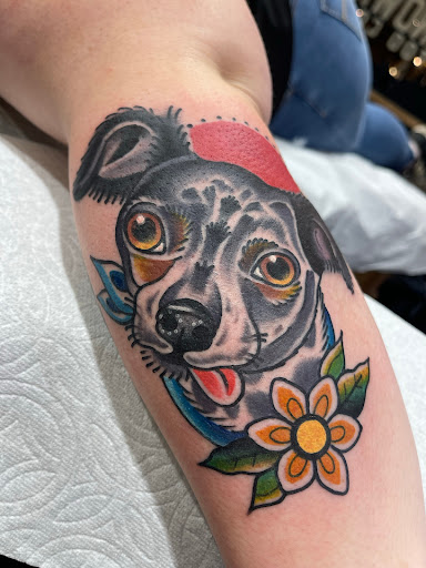 Explore women thigh tattoo ideas, creative tattoo ideas in Newburgh, available at Millennium Tattoo