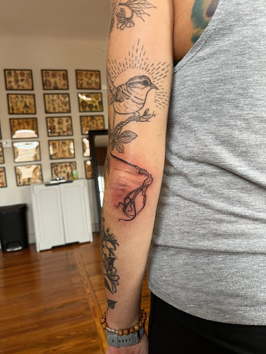 Explore mary jane tattoo ideas, creative tattoo ideas in Chattanooga, available at Studio 222