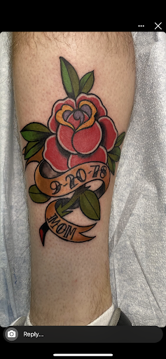 Explore embroidery tattoo ideas, creative tattoo ideas in El Paso, available at American Tattoo Society of Ft Bliss