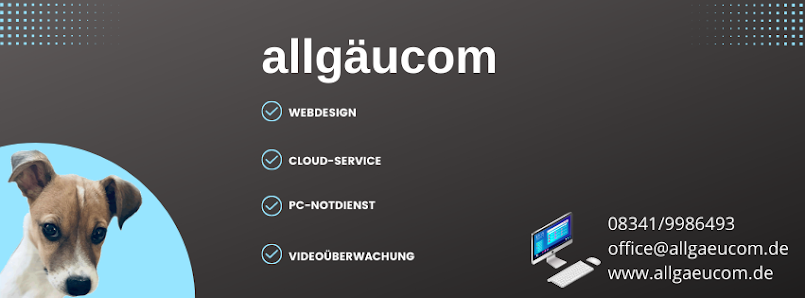 allgäucom Webdesign & IT-Service An d. Schanze 24, 87640 Biessenhofen, Deutschland