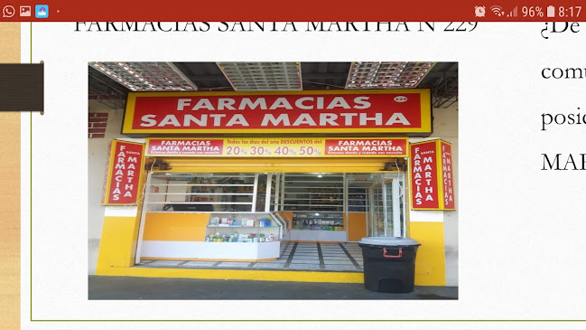 Farmacias Santa Martha N° 229 - Guayaquil