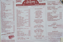 Restaurant Da Tommy à Gabicce Mare (le menu)