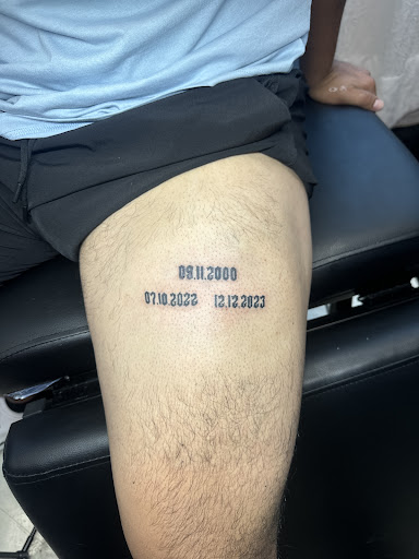 Explore father and daughter tattoo ideas, creative tattoo ideas in Goodyear, available at Desert Diamondz Piercing and Tattoo Studio