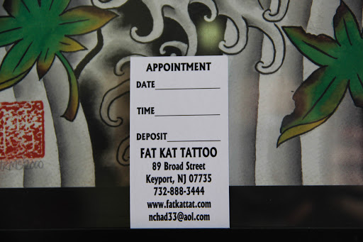 Tattoo Shop «Fat Kat Tattoo», reviews and photos, 89 Broad St, Keyport, NJ 07735, USA