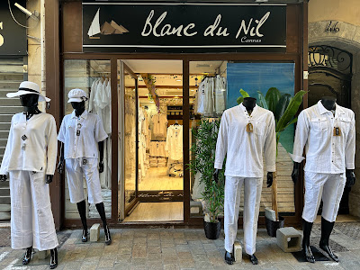 Blanc du Nil à Cannes