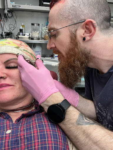 Explore psychedelic tattoo ideas, creative tattoo ideas in Longview, available at Fugis Tattoo Shop