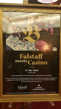 Carte du Kurhaus Restaurant, KHR Gastronomie GmbH à Baden-Baden