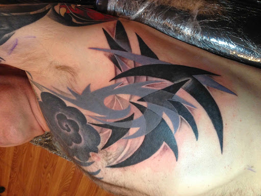 Tattoo Shop «Gem City Tattoo Club», reviews and photos, 436 E 5th St, Dayton, OH 45402, USA