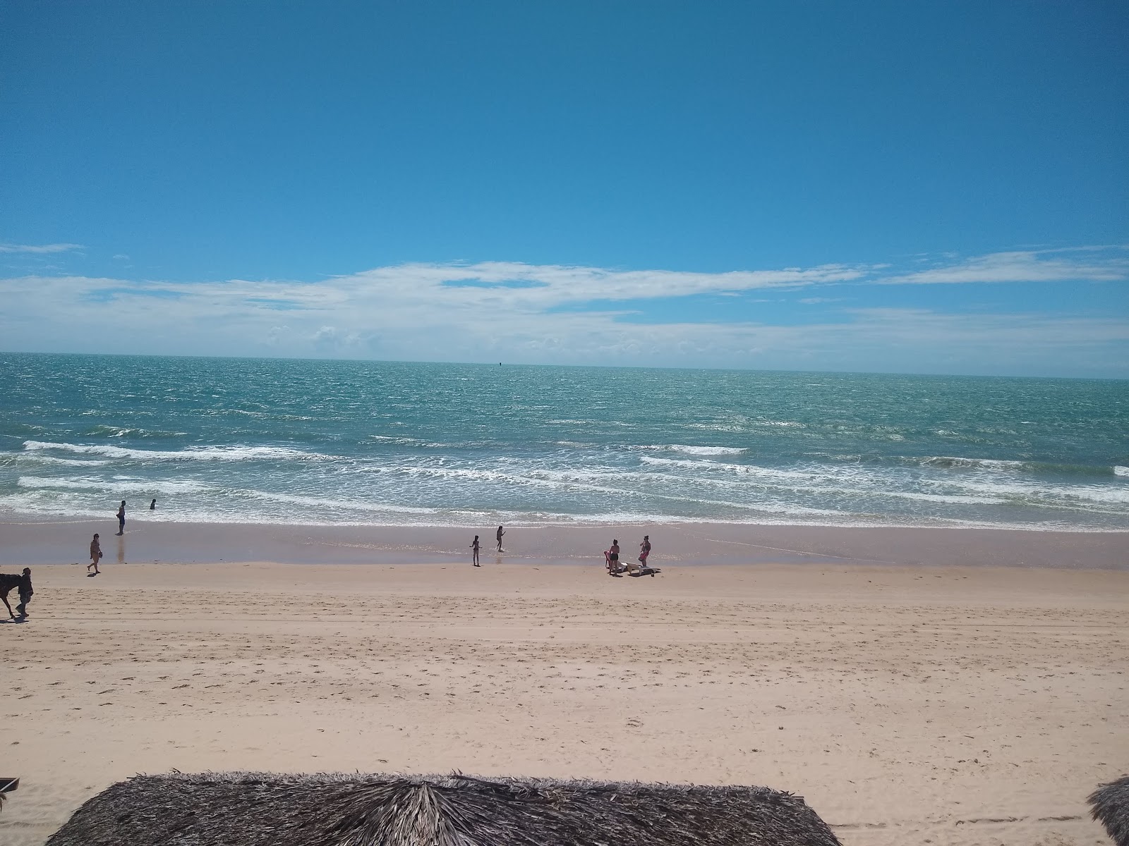 Foto von Canoa Quebrada Strand mit lange, gerade küste