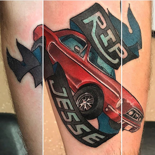 Tattoo Shop «Folk City Tattoo», reviews and photos, 3235 Bridge Rd, Suffolk, VA 23435, USA