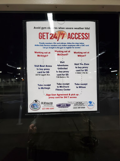 Gym «McVeigh Sports & Fitness Center», reviews and photos, 2160 Liggett Avenue, Fort Lewis, WA 98433, USA