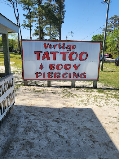 Tattoo Shop «Vertigo Tattoo & Body Piercing», reviews and photos, 7594 Shipyard Rd, Manns Harbor, NC 27953, USA