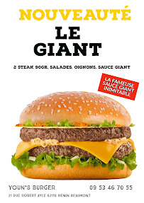 Aliment-réconfort du Restauration rapide Youn’s Burger à Hénin-Beaumont - n°11