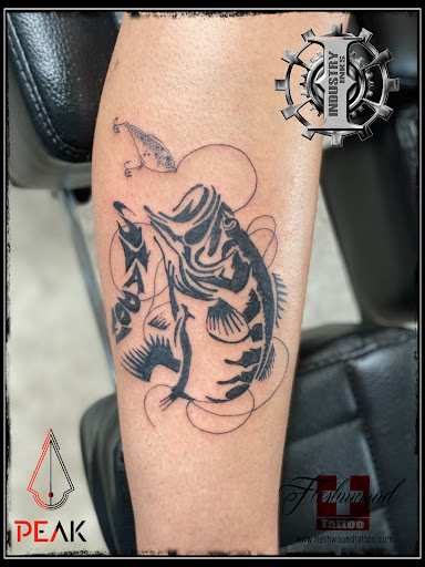 Explore flower garden tattoo ideas, creative tattoo ideas in Moweaqua, available at Fleshwound Tattoo