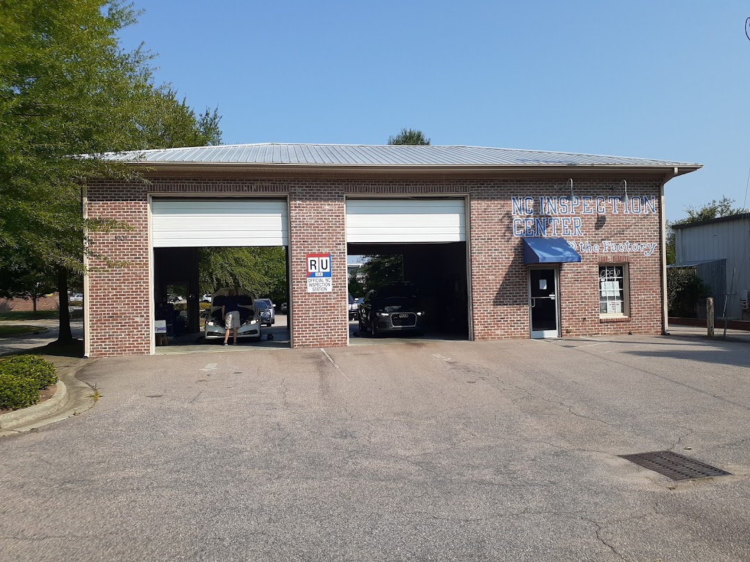 NC Inspection Center at the Factory