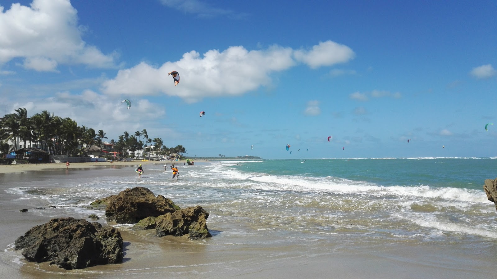 Foto van Kite beach met hoog niveau van netheid