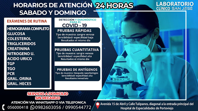 Laboratorio Clinico San José - Laboratorio